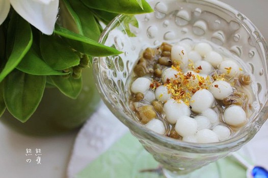 冰镇绿豆雪耳小丸子的做法