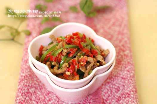 剁椒小炒牛柳的做法