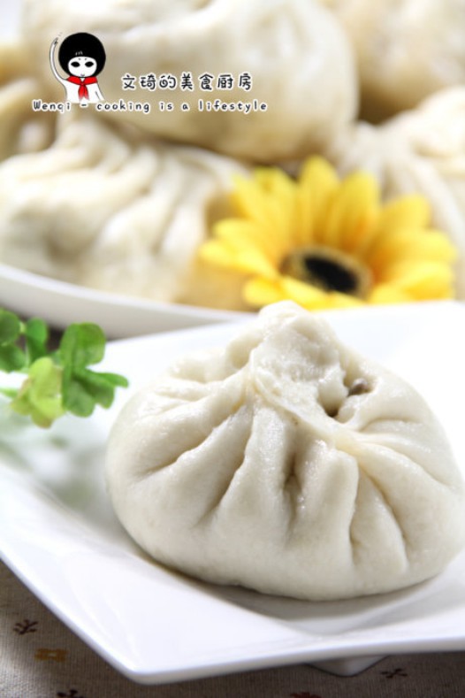 豇豆西葫芦粉丝包的做法