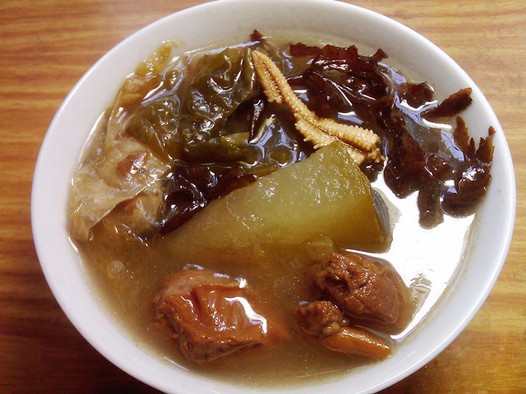冬瓜海草瘦肉汤的做法