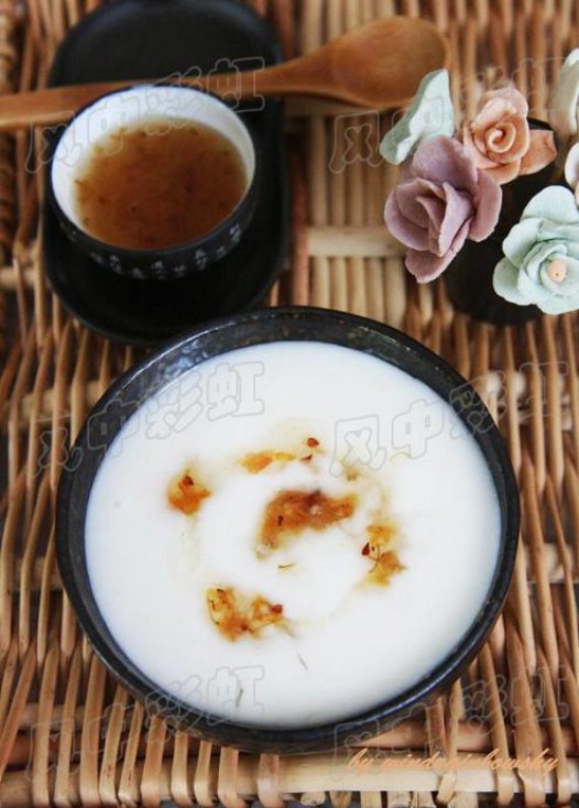 杏仁茶的做法