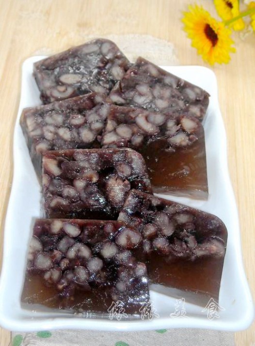 红豆大菜糕的做法