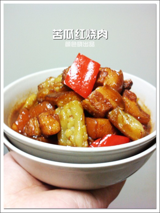 苦瓜红烧肉的做法