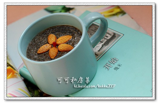营养美味的黑芝麻糊的做法