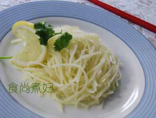 柠檬土豆丝的做法