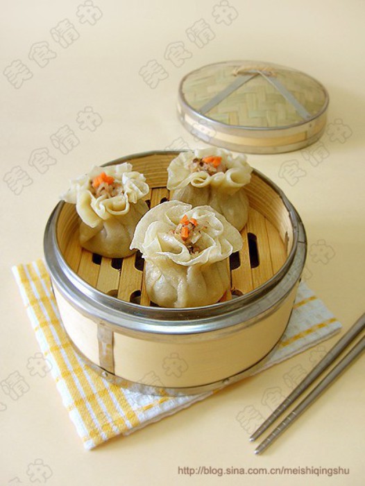 香菇肉末烧卖的做法