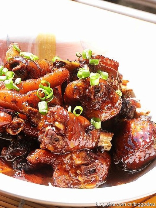 红烧鸡翅鸡爪的做法
