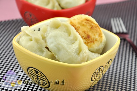 小白菜素煎饺的做法