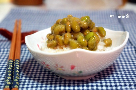 纳豆拌饭的做法