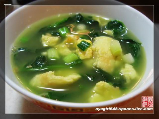 菠菜蛋汤的做法