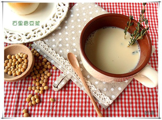 百里香豆浆的做法