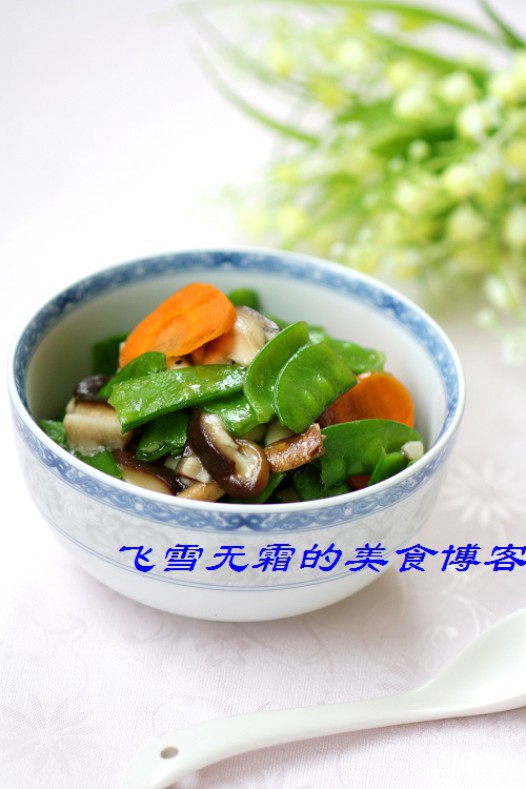 香菇炒杂蔬的做法