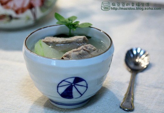 冬瓜排骨汤的做法