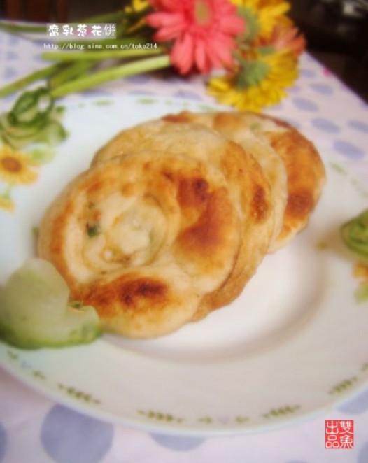 腐乳葱花饼的做法