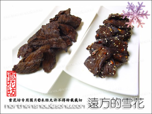 手撕果汁牛肉干的做法