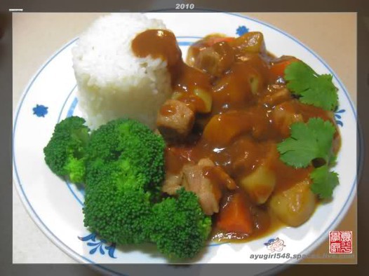 咖喱猪肉的做法