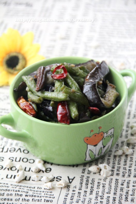 豆角烧茄子的做法