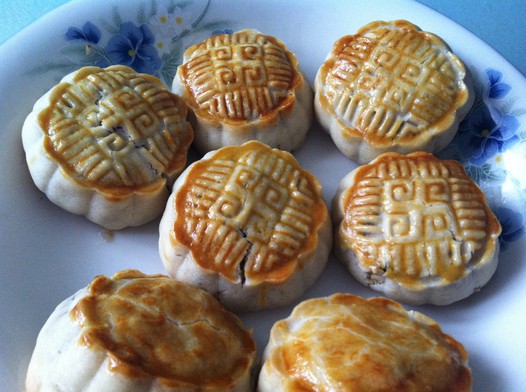 新派广式糯米五仁月饼的做法
