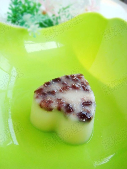 红豆杏仁糕的做法