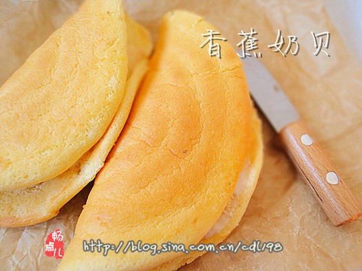 香蕉奶贝的做法