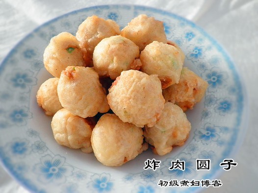 炸肉圆的做法