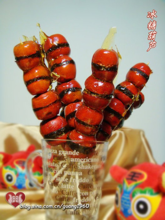 冰糖葫芦的做法
