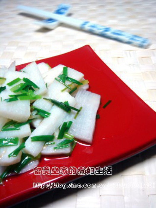 葱油山药的做法