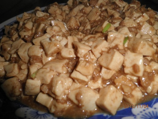 红烧肉沫豆腐的做法