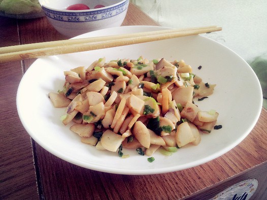 葱烧杏鲍菇的做法