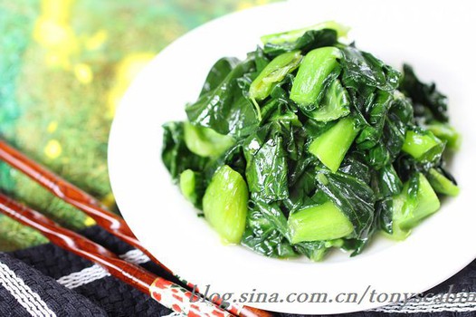 炒青菜的做法