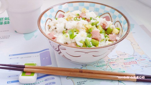 小清新炒饭的做法