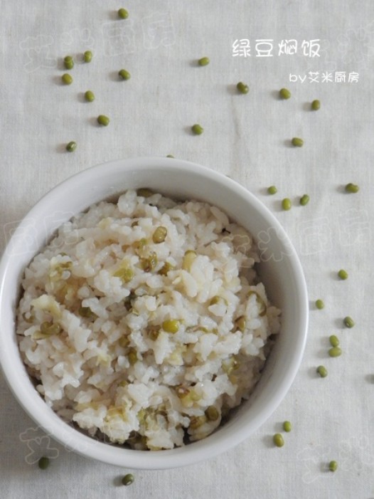 绿豆焖饭的做法