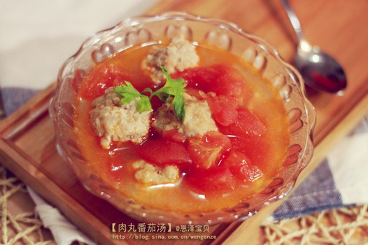肉丸番茄汤的做法