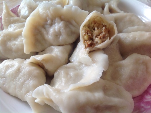 菜花猪肉馅水饺的做法