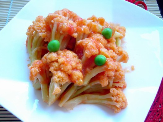 西红柿菜花的做法