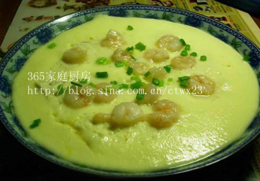 臭豆腐虾仁蒸蛋的做法