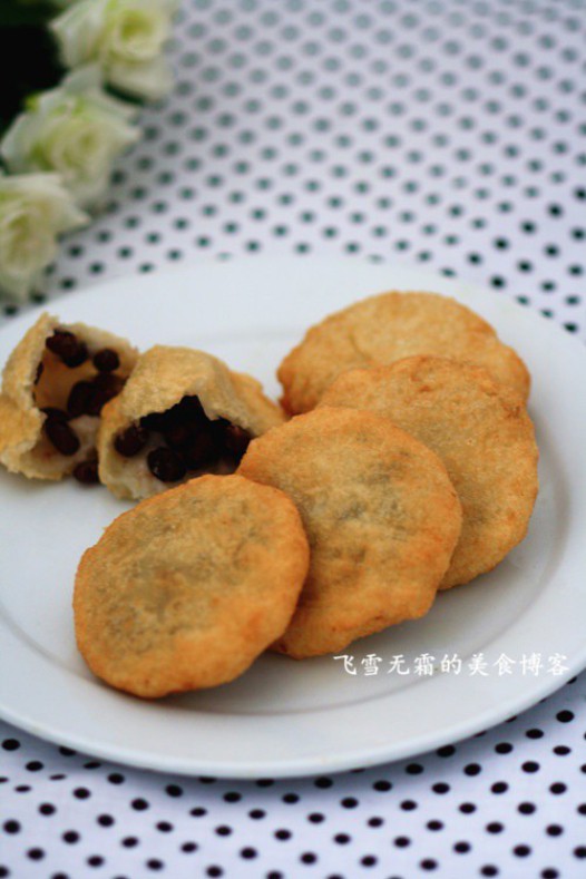 烫面红豆炸糕的做法