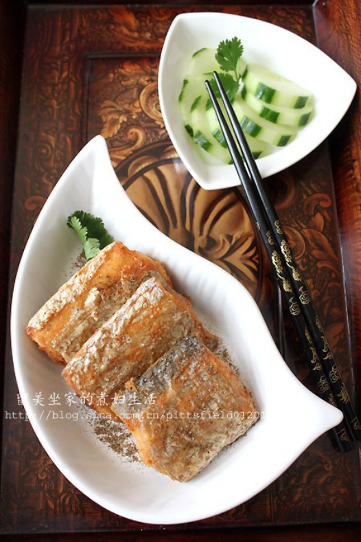 椒盐香酥带鱼的做法