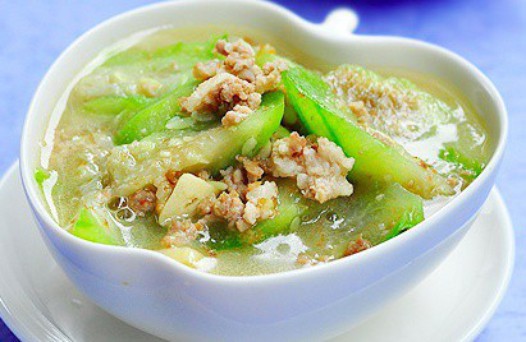 肉末烧丝瓜的做法
