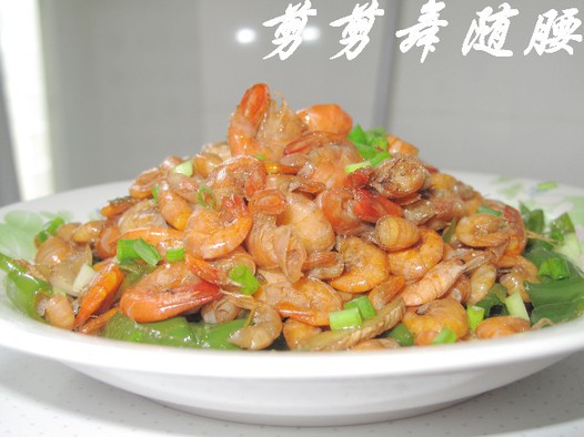 炒湖虾的做法
