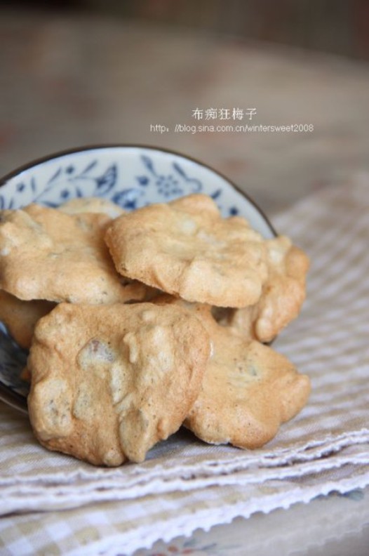 蛋白核桃脆饼的做法