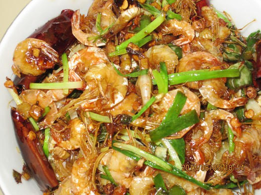麻辣河虾的做法