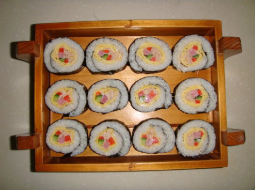 紫菜包饭的做法