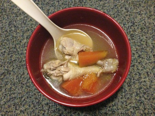 木瓜煲鸡汤的做法