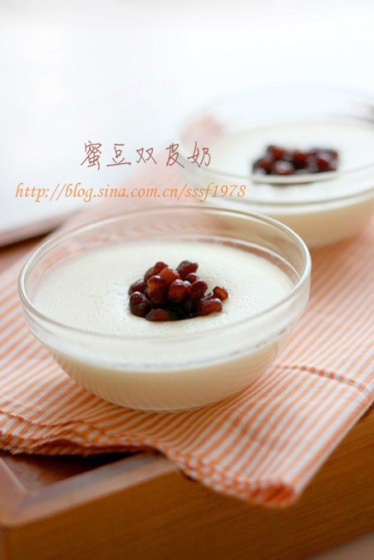 蜜豆双皮奶的做法