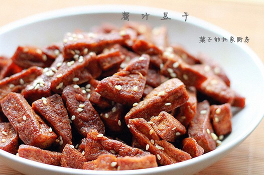 蜜汁小三角豆干的做法