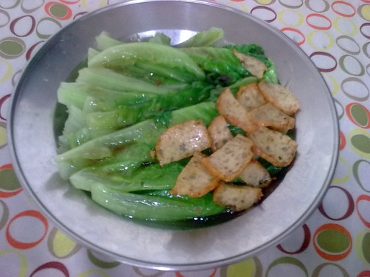 盐水生菜的做法