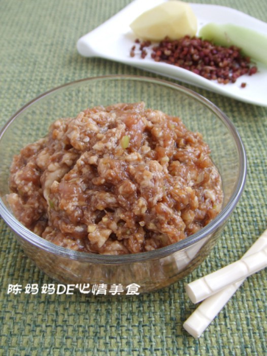 猪肉饺子馅的做法