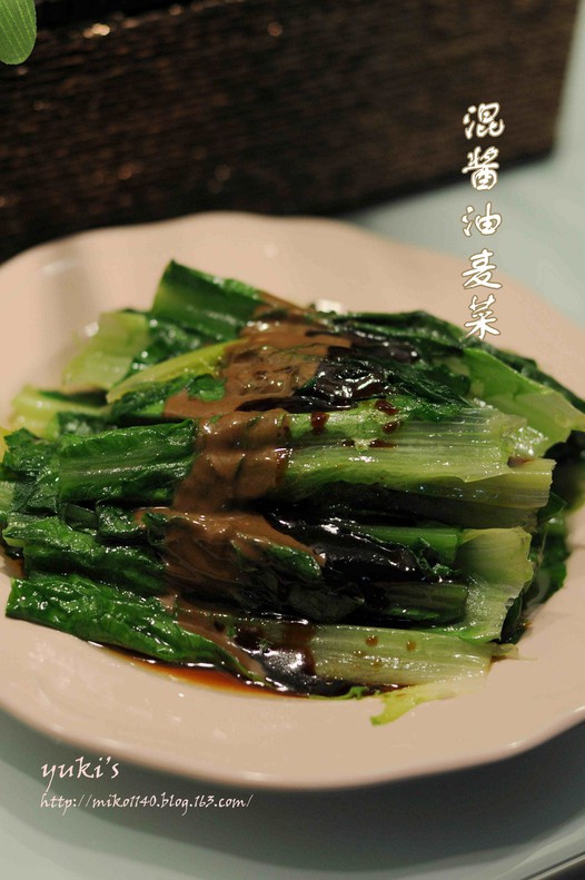 混酱油麦菜的做法