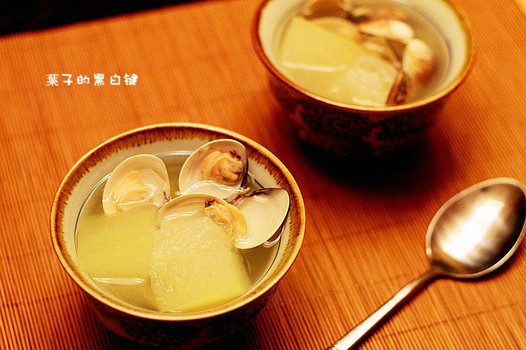 文蛤冬瓜汤的做法